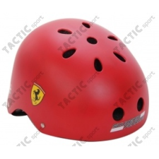 Ferrari Ferrari® "Old School" Piros színű "M" fejvédő sisak gördeszkához - bukósisak rollerhez boksz és harcművészeti eszköz