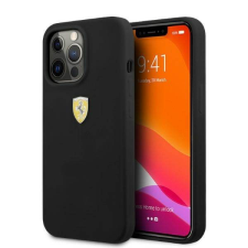 Ferrari FESSIHMP13LBK iPhone 13 Pro / 13 6,1&quot; fekete szilikon Magsafe keménytok tok és táska