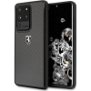 Ferrari Keménytok FEHCAHCS69BK Samsung Galaxy S20 Ultra G988 Fekete Carbon Heritage (FER000379)