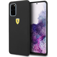 Ferrari Keménytok FESSIHCS67BK S20+ G985 Fekete Szilikon (FER000372) tok és táska