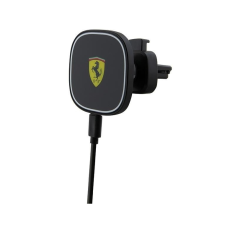 Ferrari MagSafe Mobiltelefon autós tartó/töltő - Fekete (FER000610) mobiltelefon kellék