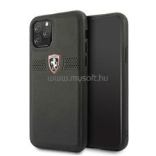 Ferrari Off Track iPhone 11 Pro fekete szemcsés bőrtok (FEOBAHCN58BK) tok és táska