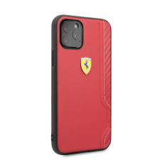 Ferrari On Track IP 11 Pro PU gumitok - Piros tok és táska