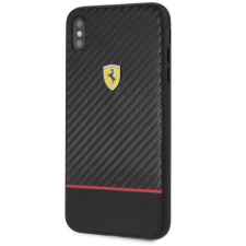 Ferrari On-Ttrack Racing iPhone XS MAX karbon karbon/gumi tok tok és táska