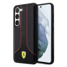 Ferrari Perforated 296 P Samsung Galaxy S23 hátlap tok, fekete tok és táska