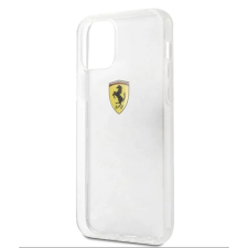 Ferrari Protect Apple iPhone 12 Mini Szilikon Tok - Átlátszó (ESTRHCP12STR) tok és táska