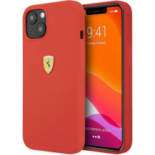 Ferrari Silicone Apple iPhone 13 mini hátlap tok, piros (88423) tok és táska