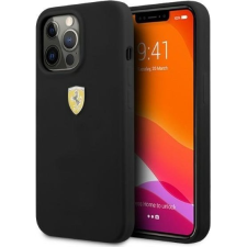 Ferrari Silicone Apple iPhone 13 Pro Magsafe hátlap tok, fekete (brak) tok és táska