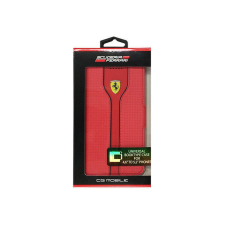 Ferrari univerzális könyv tok piros 4,6&quot;-5,2&quot; telefonokhoz tok és táska