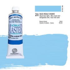 Ferrario Master akrilfesték, 60 ml - 21, king's blue light akrilfesték