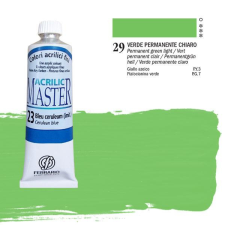 Ferrario Master akrilfesték, 60 ml - 29, permanent green light akrilfesték