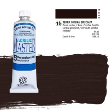 Ferrario Master akrilfesték, 60 ml - 46, burnt umber akrilfesték