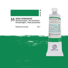 Ferrario Master olajfesték, 60 ml - 35, permanent green hobbifesték