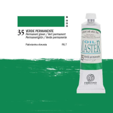 Ferrario Master olajfesték, 60 ml - 35, permanent green hobbifesték