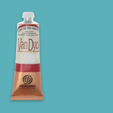 Ferrario Van Dyck olajfesték, 60 ml - 80, turquoise blue hobbifesték