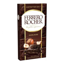 FERRERO Csokoládé ferrero rocher dark prémium étcsokoládés 90 g csokoládé és édesség