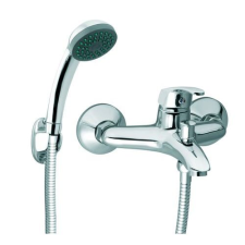 Ferro BBC11 Basic Kádtöltő Csaptelep - Rögzített, Egykaros, Ezüst (BBC11) csaptelep