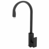 Ferro Zicco konyhai csaptelep magas kifolyóval, matt fekete