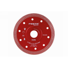 Festa Gyémánt vágókorong 125 x 1,4 x 22,2 mm folytonos csiszolókorong és vágókorong