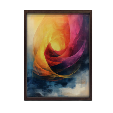  FESTÉS VÁSZONRA SZÍNEK ÉBREDÉSE VÁSZNA PREMIUM 50x70 CM grafika, keretezett kép