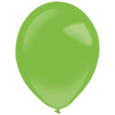  Festive Green léggömb, lufi 100 db-os 5 inch (13 cm) party kellék