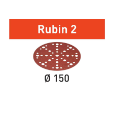 Festool Csiszolópapír 150mm P150 RUBIN 49otw 1db (575191) barkácsgép tartozék
