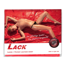 Fetish Lakk lepedő - 200 x 230cm (bordó) bőr, lakk, latex eszköz