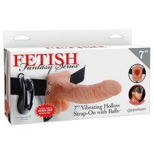 Fetish Strap-on 7 - felcsatolható vibrátor (natúr) vibrátorok