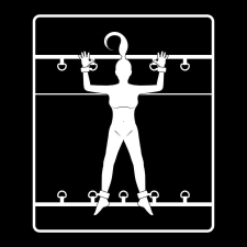 Fetish Submissive Fetish Submissive Luxury ágyhoz kötöző szett bilincs, kötöző