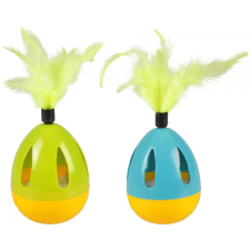 FGO (Flamingo) Macska játék keljfeljancsi 18 cm Macska játék tollas játék játék macskáknak