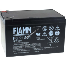 Fiamm Ólom akku 12V 12Ah (FIAMM) típus FG21202 VDS-minősítéssel (csatlakozó: F2) - Kiárusítás! elektromos tápegység