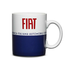 Fiat bögre kék-fehér-piros, díszdobozos ajándéktárgy