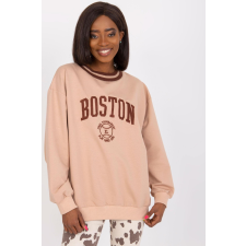 FiatalDivat Boston pulóver kapucni nélkül, bézs női pulóver, kardigán