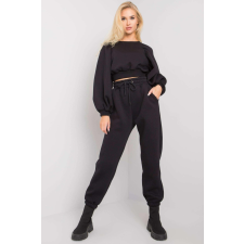 FiatalDivat Constanca fekete crop-top tréningruha szett női edzőruha