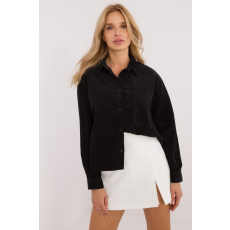 FiatalDivat Corduroy oversize ing modell 11184 fekete