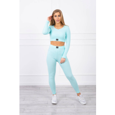 FiatalDivat Crop-top tréningruha szett 9353 mintás női edzőruha
