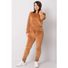 FiatalDivat Jeanne oversize velúr tréningruha teve színben