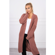 FiatalDivat Kardigán kötött szvetter modell 2019-2 halvány rózsaszínű női pulóver, kardigán