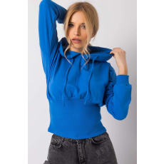 FiatalDivat Leilani pamut húzózsinóros kapucnis királykék