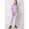 FiatalDivat Marlow tréningruha szett kenguru zsebszínű lila pulóverrel