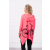FiatalDivat Melegítő felső bicikli nyomtatással a háton modell 9139 neon rózsaszín