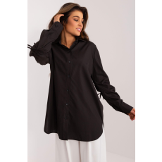 FiatalDivat Oversize ingblúz modell 52913 fekete