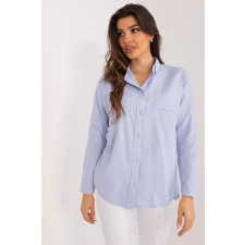 FiatalDivat Pamut oversize ing, 01973-as modell, világoskék blúz