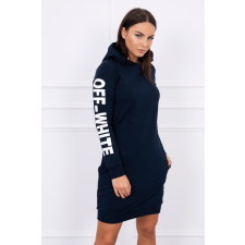 FiatalDivat Ruha Off White tengerészkék női ruha