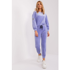 FiatalDivat Velúr tréningruha modell 32848 színű lila női edzőruha