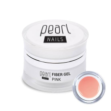 Fiber Gel Pink építőzselé üvegszállal 15ml műköröm zselé