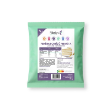 Fibriya Fehércsoki ízű piskóta - Low carb keto rostmix 80g reform élelmiszer