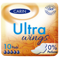 Fide CARIN ULTRA szárnyak (10) egyszemélyes intim higiénia
