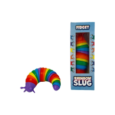 Fidget játék - szivárványos csiga kreatív és készségfejlesztő