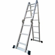  Fieldmann FZZ4008 2 ágú teleszkópos aluminium létra 10 fokos létra és állvány